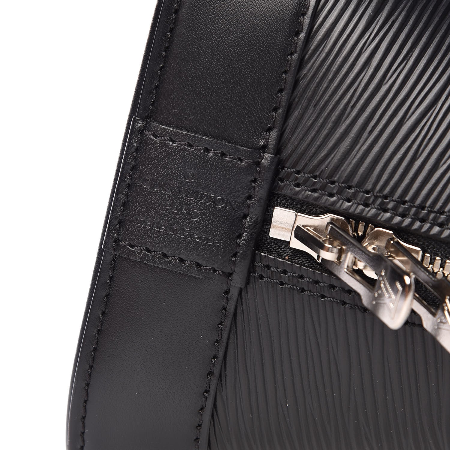 Louis Vuitton Epi Alma MM Black 8 of 13