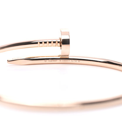 Cartier 18K Pink Gold Juste Un Clou Bracelet 18 4 of 4