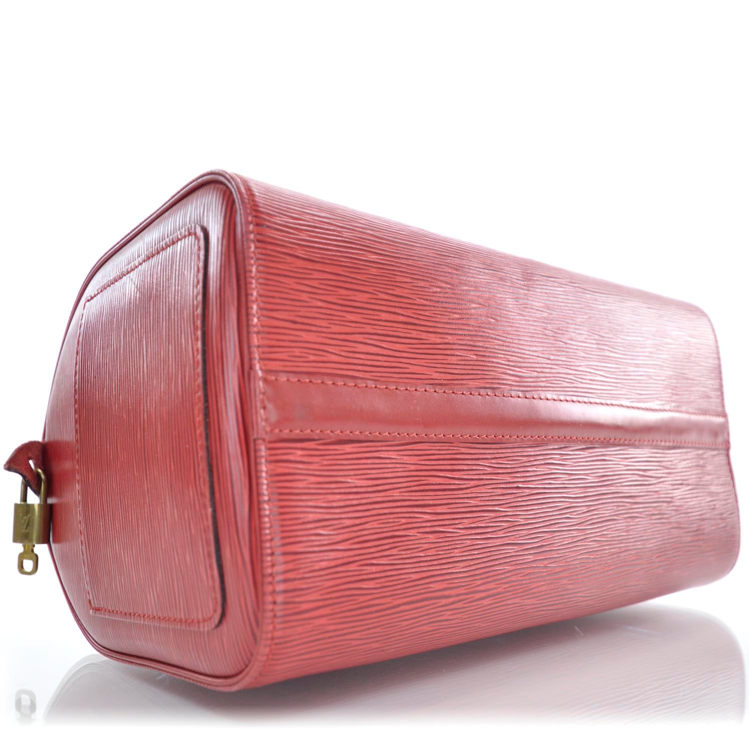 Louis Vuitton Epi Speedy 30 Red 6 of 10