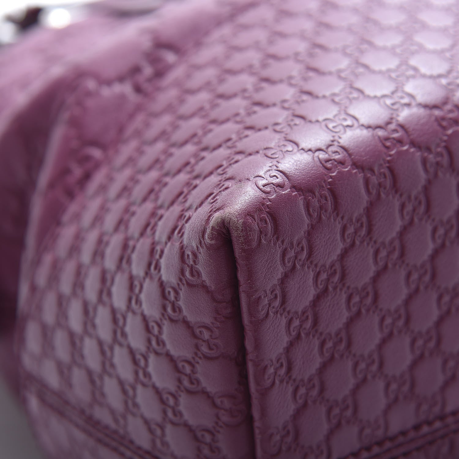 Gucci Guccissima Signature Medium Bree Shoulder Bag Peonia Flower 10 of 14
