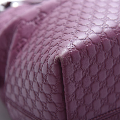 Gucci Guccissima Signature Medium Bree Shoulder Bag Peonia Flower 10 of 14