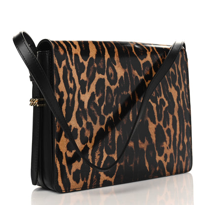 Burberry Calfskin Leopard Large Grace Bag Dark Mustard 2 of 5