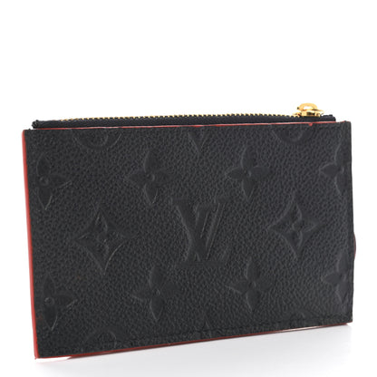 Louis Vuitton Empreinte Blooming Flowers Zipped Card Holder Marine Rouge 3 of 7