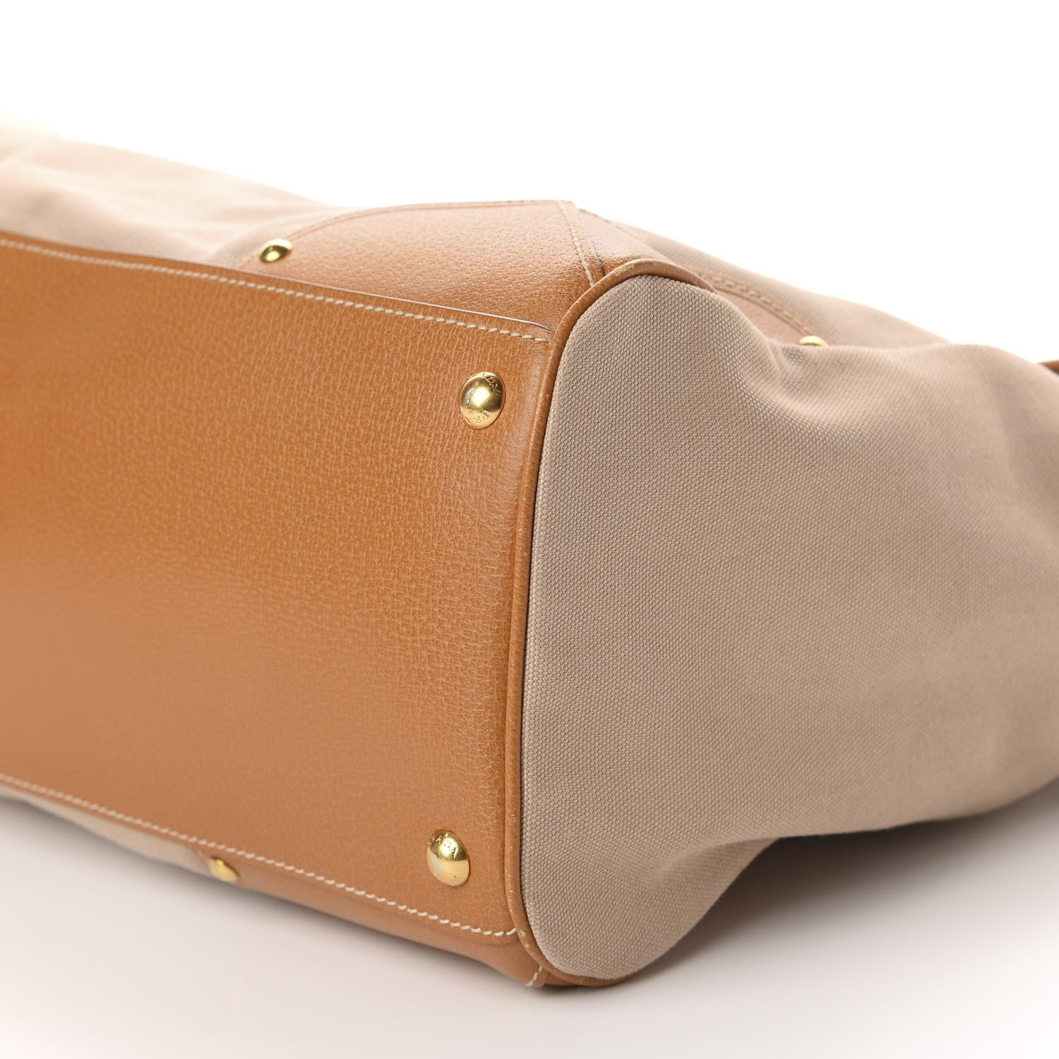 Prada Canapa Cinghiale Top Handle Satchel Naturale Cuoio 7 of 11