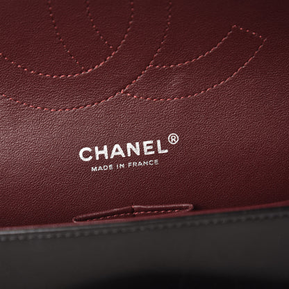 Chanel Lambskin Quilted Jumbo Double Flap Black 8 of 11