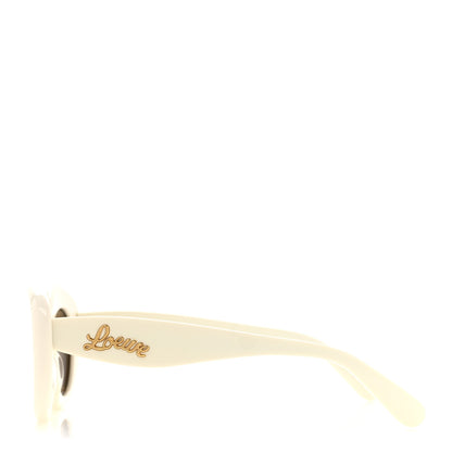 Loewe Acetate Curvy Sunglasses LW40153I White 3 of 7