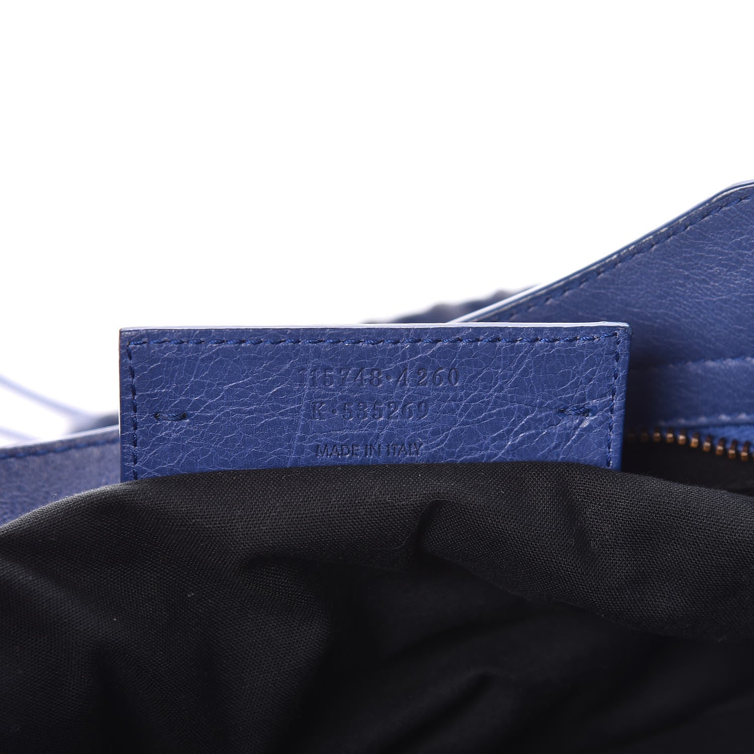 Balenciaga Agneau Classic Hardware City Bleut Bleu Glacier 7 of 12