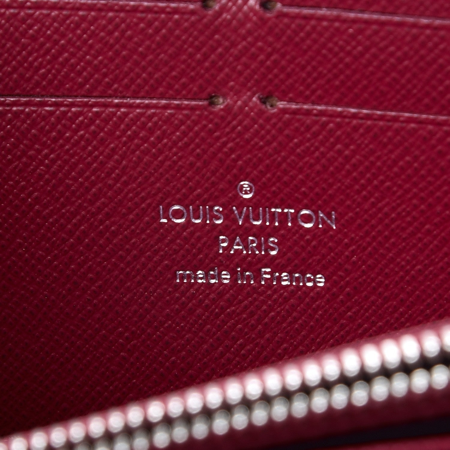 Louis Vuitton Epi Zippy Wallet Fuchsia 6 of 9
