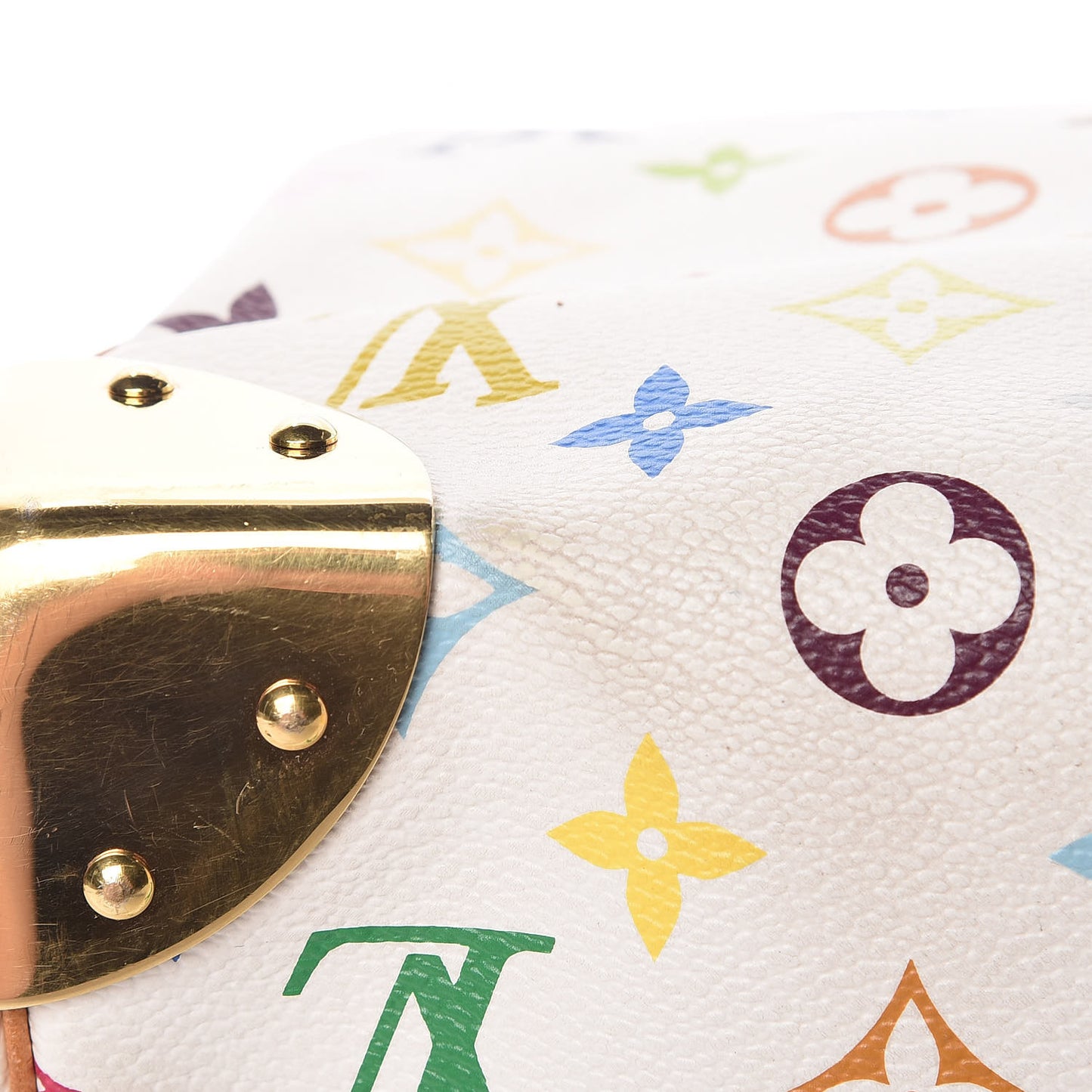 Monogram Multicolor Speedy 30 White