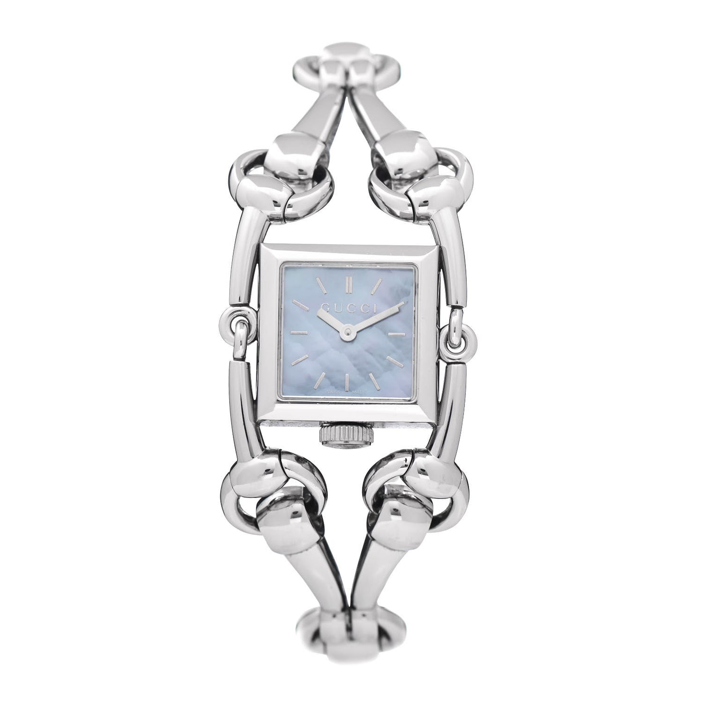 Stainless Steel Blue Mother of Pearl 20mm Signoria Quartz Watch