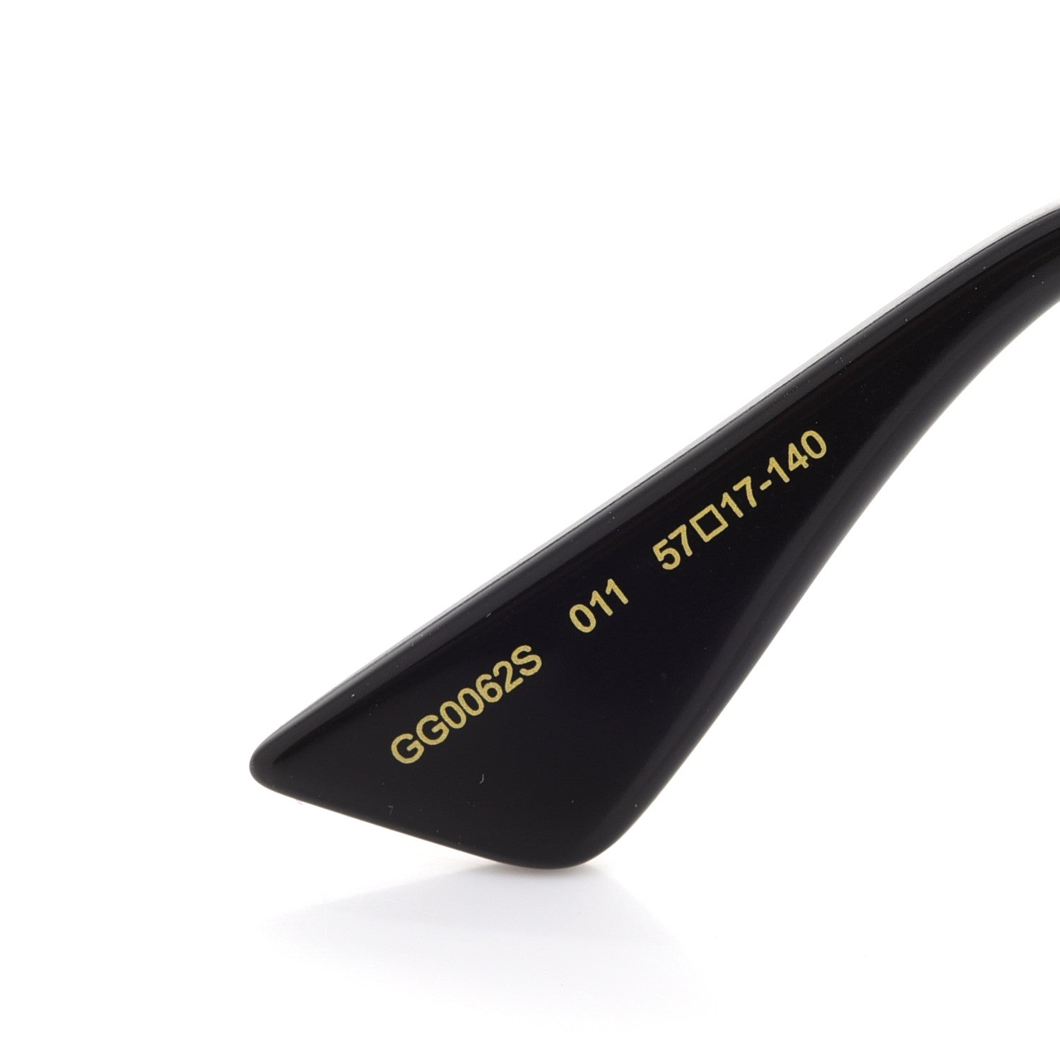 Gucci Aviator Sunglasses GG0062S Black Gold 6 of 7
