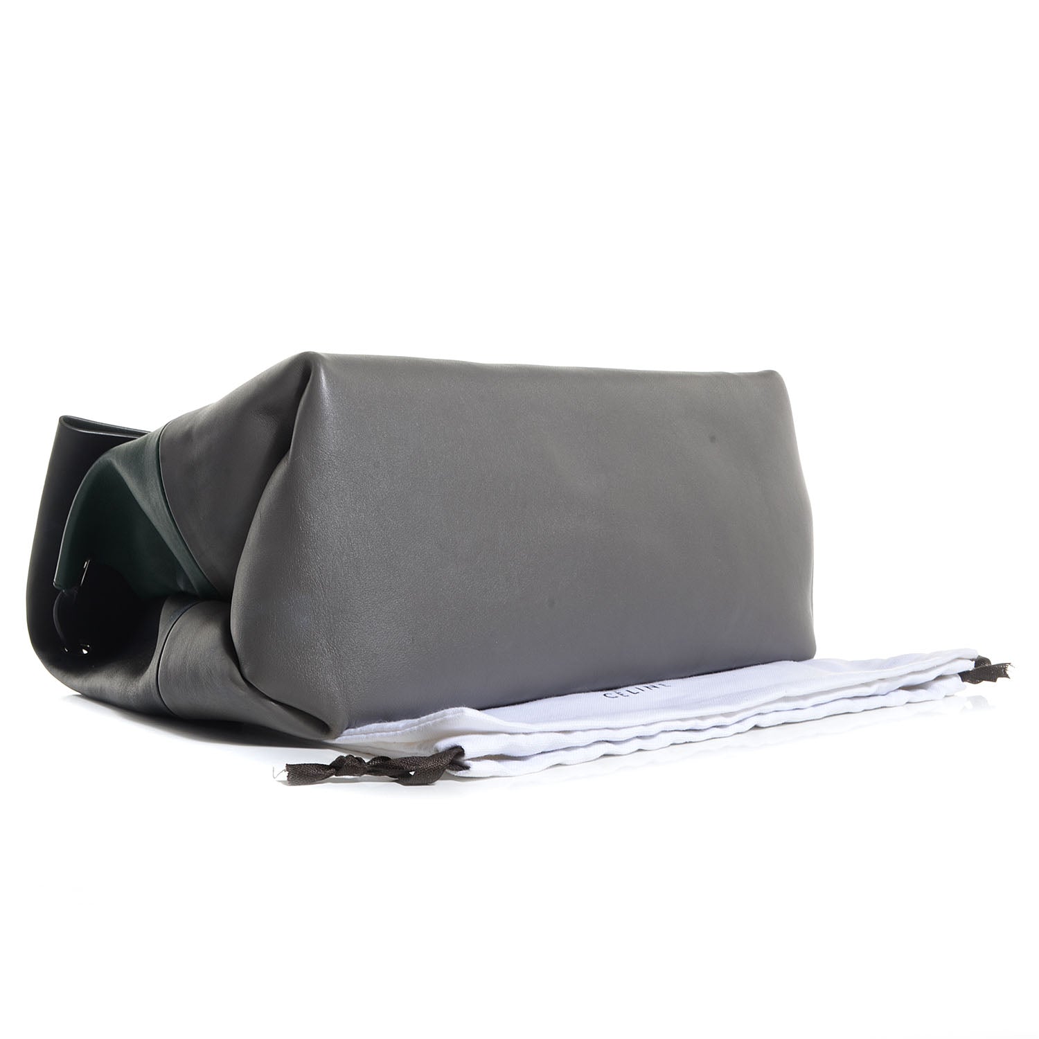 Celine Calfskin All Soft Shoulder Bag Black 4 of 8