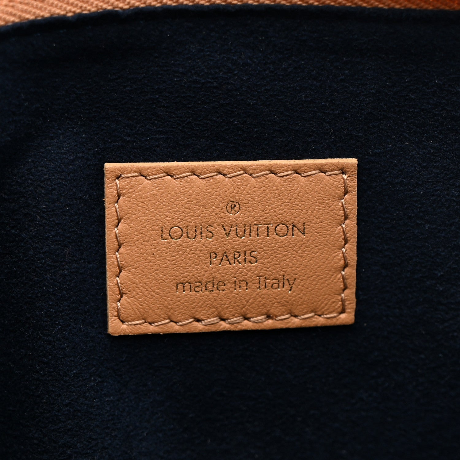 Louis Vuitton Lambskin Embossed Monogram Coussin PM Camel 8 of 11