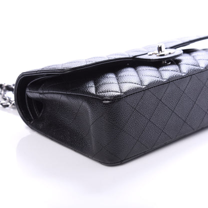 Chanel Caviar Quilted Medium Double Flap Black 8 of 10