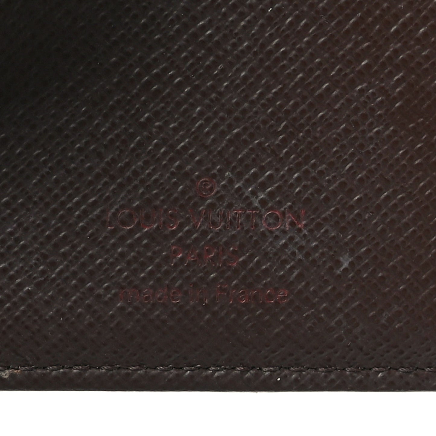 Damier Ebene French Purse Wallet