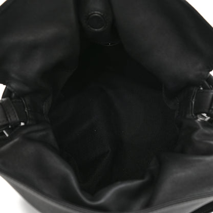 Loewe Calfskin Small Flamenco Knot Bag Black 5 of 9
