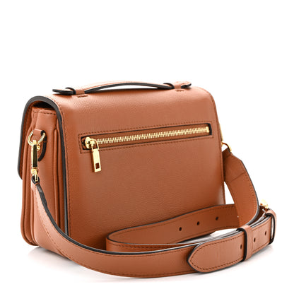 Louis Vuitton Grained Calfskin Lockme Oxford Cognac 3 of 9