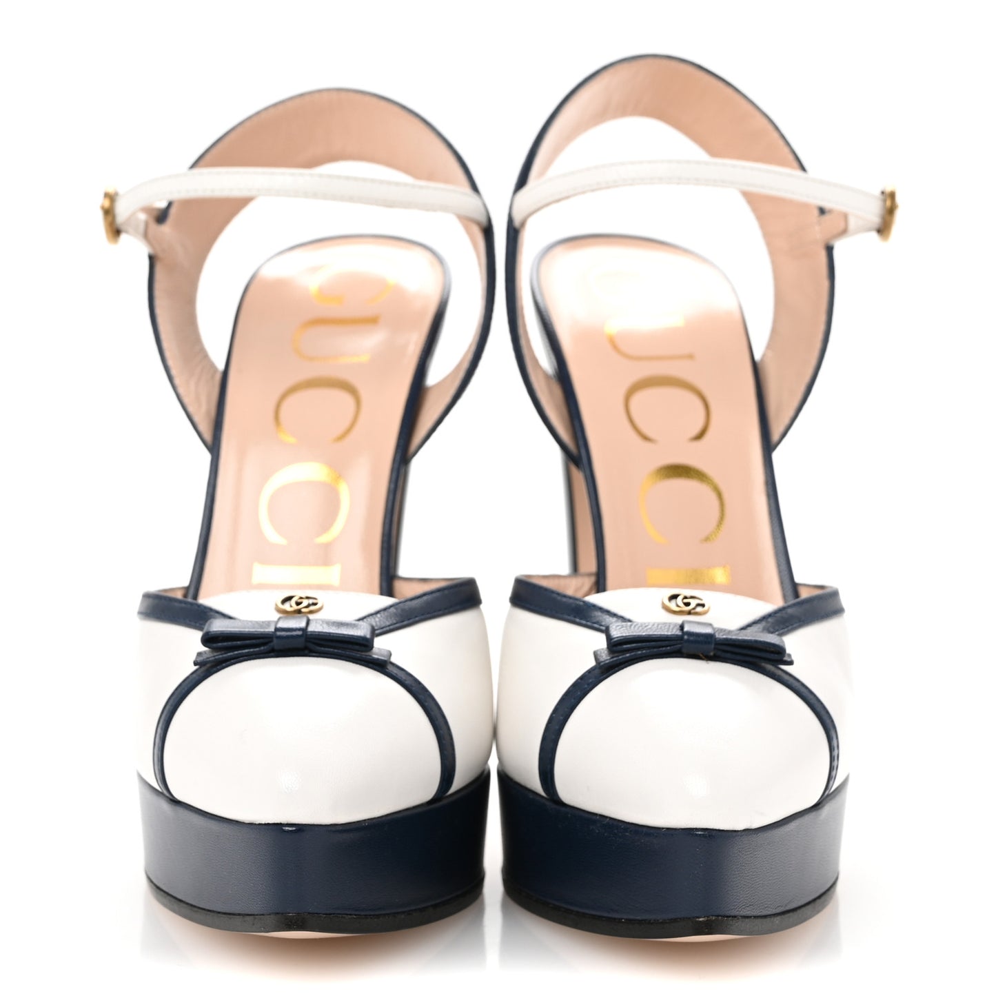 Malaga Kid Alison Platform 36 Navy White