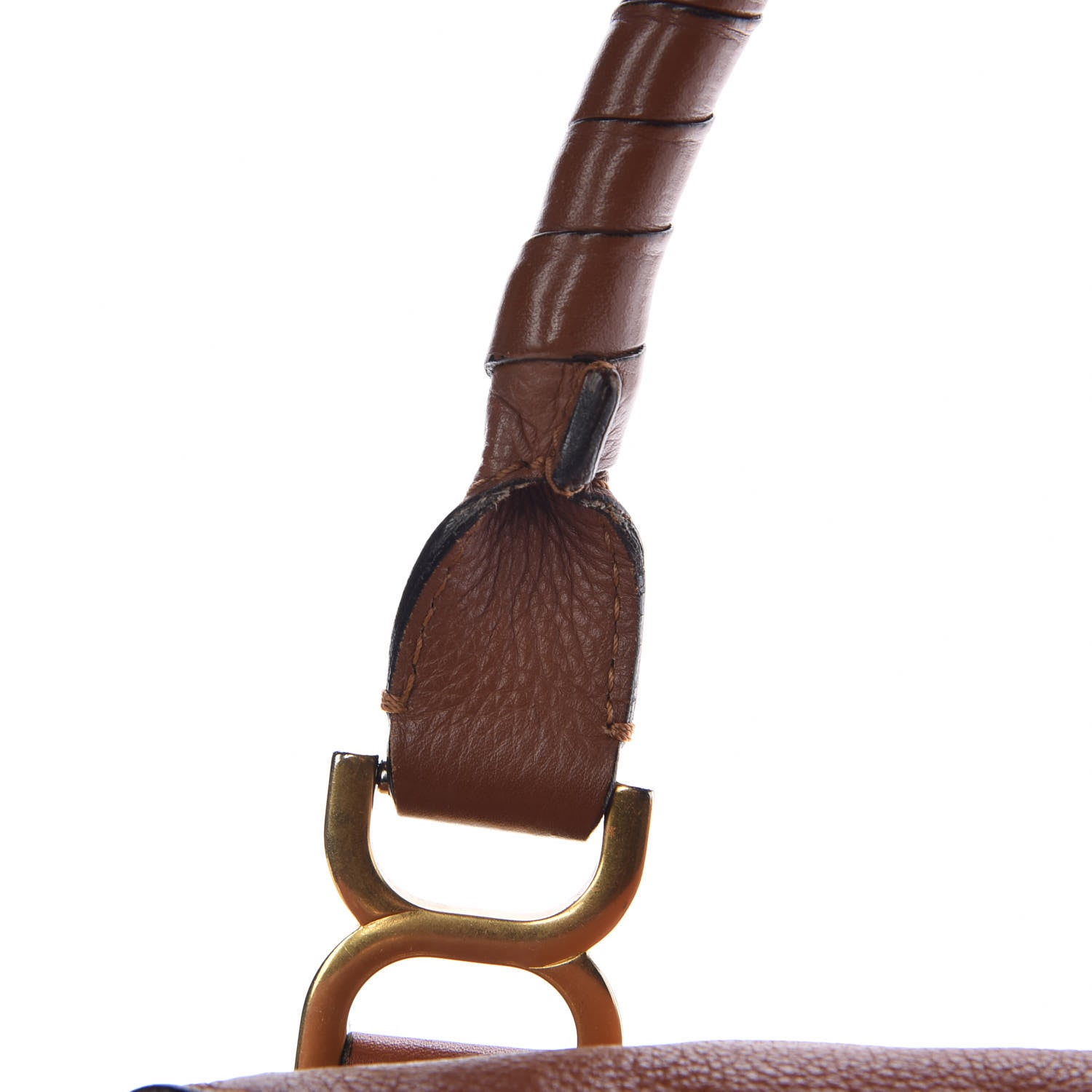 Chloe Calfskin Medium Marcie Satchel Tan 13 of 22
