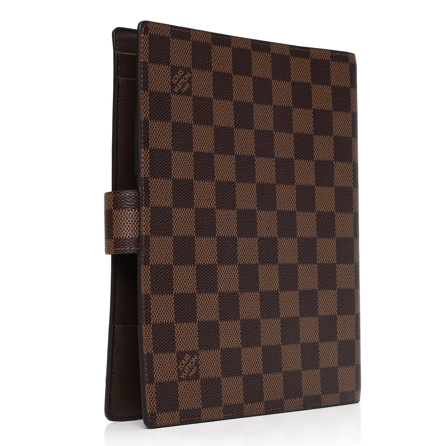 Damier Ebene Large Ring Agenda Cover