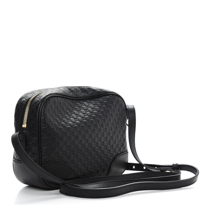 Gucci Microguccissima Mini Bree Messenger Bag Black 3 of 12