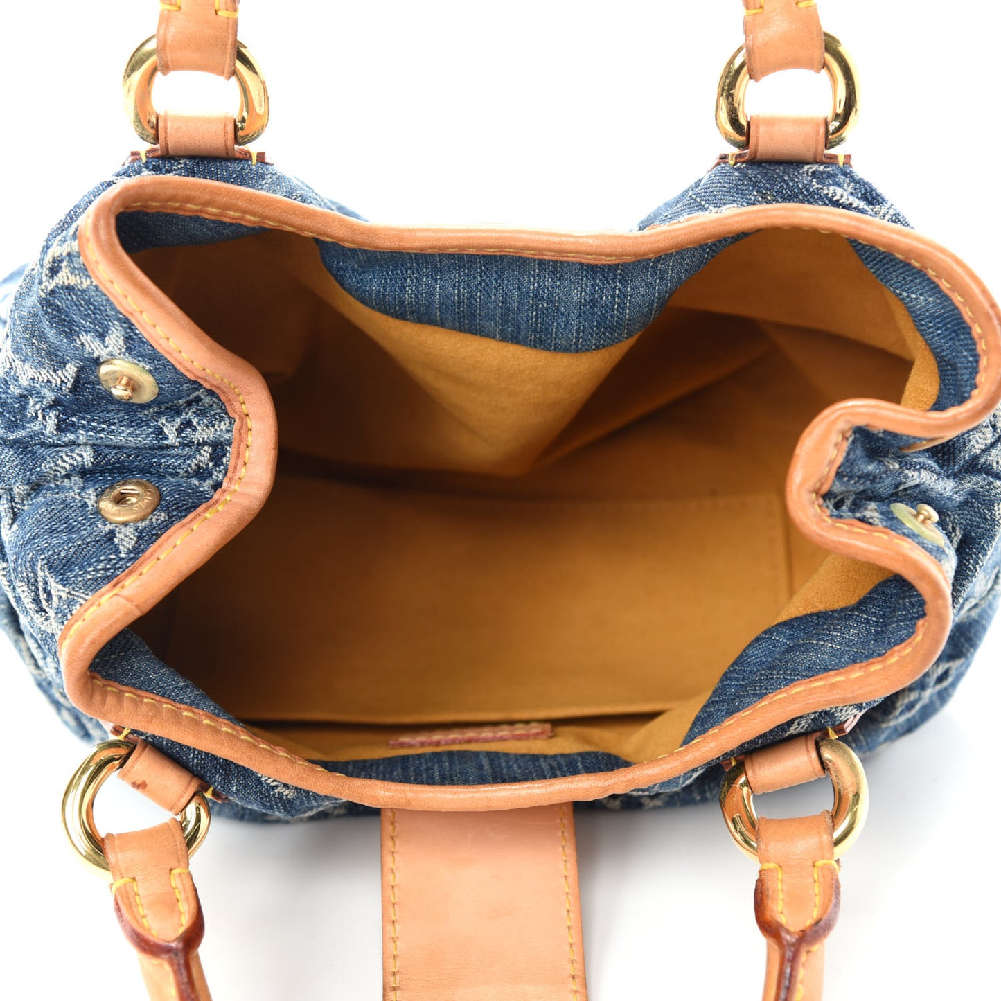 Monogram Denim Pleaty Blue