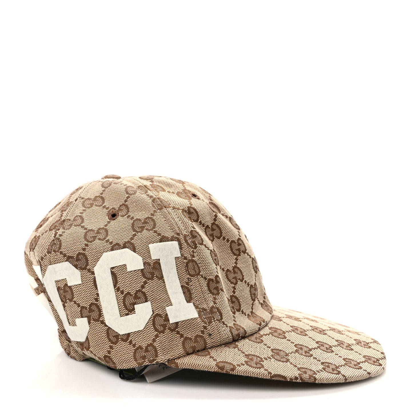 Monogram Patch Logo Soft Baseball Hat L Beige Cocoa
