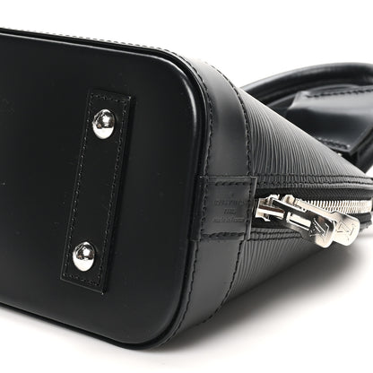 Louis Vuitton Epi Alma BB Black 9 of 9