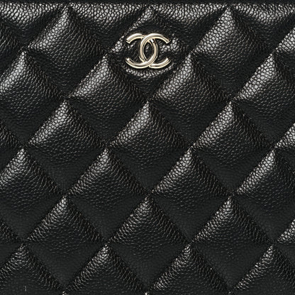 Chanel Caviar Quilted Cosmetic Case Black 8 of 9