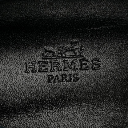 Hermes Calfskin Kelly Ballet Flats 39 Black 8 of 10