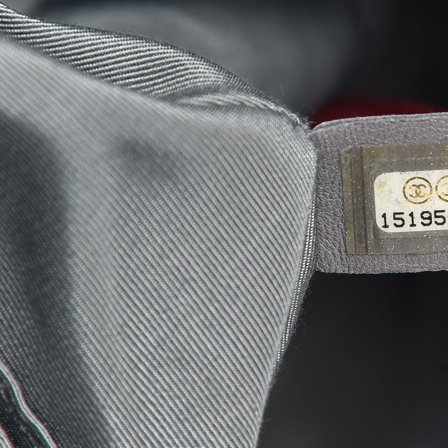 Chanel Calfskin Ultra Stitch Bowler Red 7 of 20