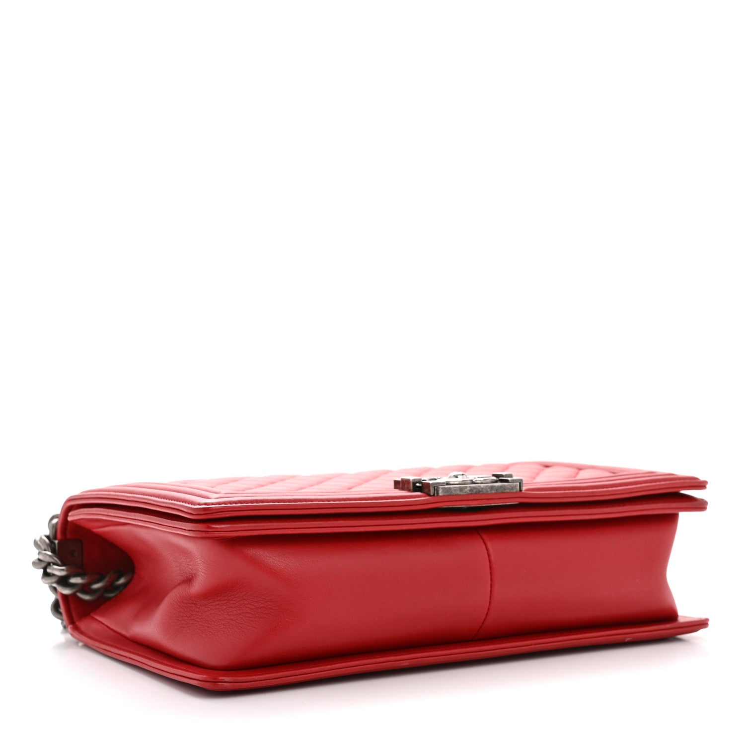 Chanel Calfskin Quilted New Medium Boy Flap Red 4 of 14