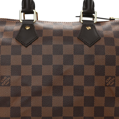 Louis Vuitton Damier Ebene Speedy 25 7 of 9
