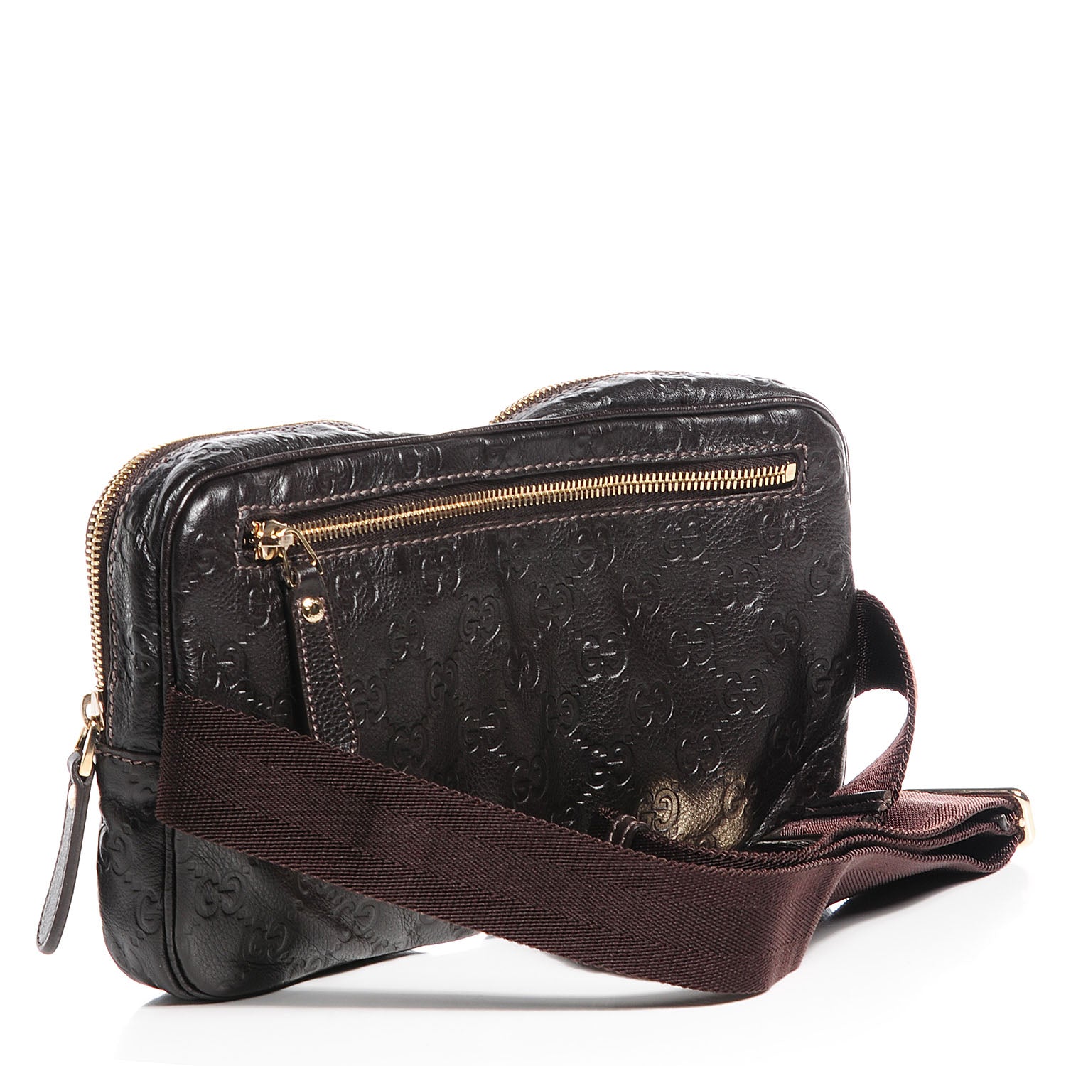 Gucci Guccissima Belt Bag Chocolate 2 of 7