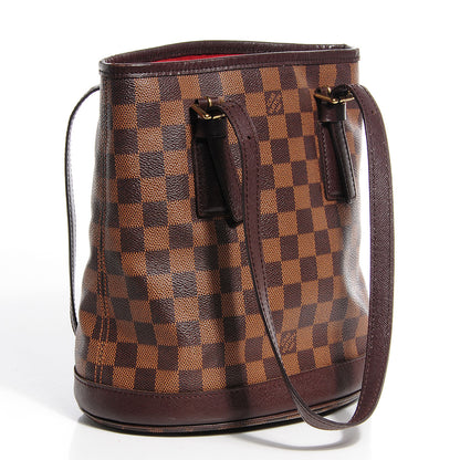 Louis Vuitton Damier Ebene Marais Bucket 23 3 of 8