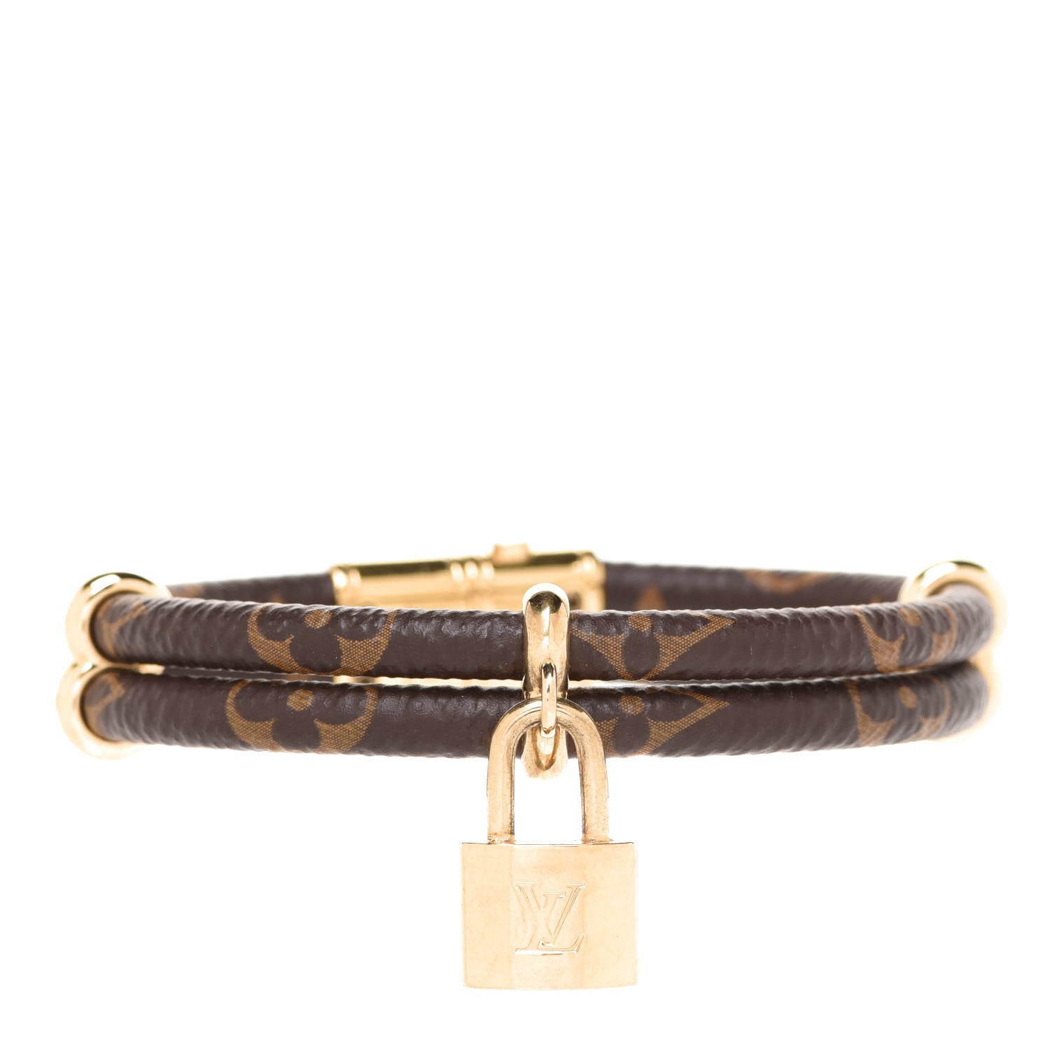 Louis Vuitton Monogram Keep It Twice Bracelet 17 1 of 5