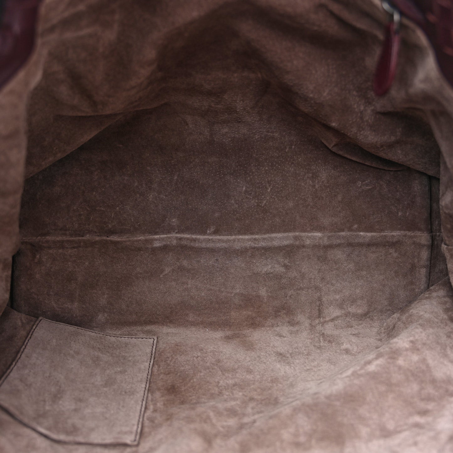 Nappa Intrecciato Bella Tote Aubergine