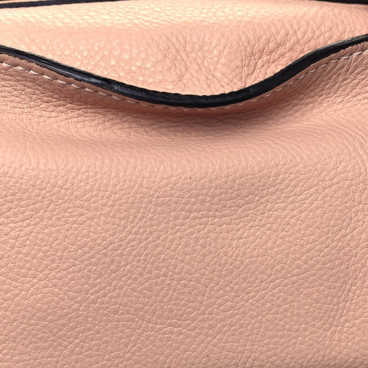 Calfskin Large Marcie Satchel Blush Nude