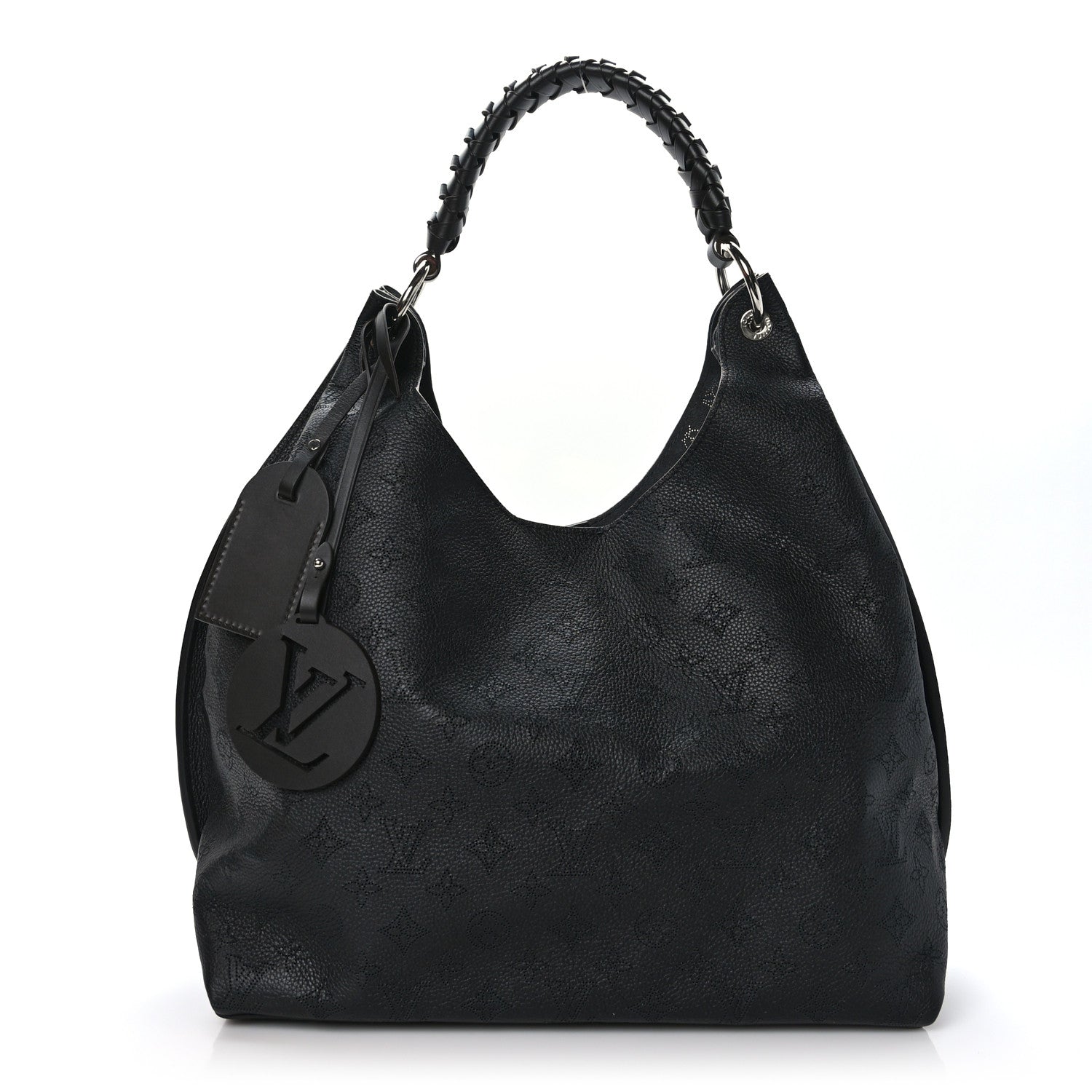 Louis Vuitton Mahina Carmel Hobo Black 1 of 8