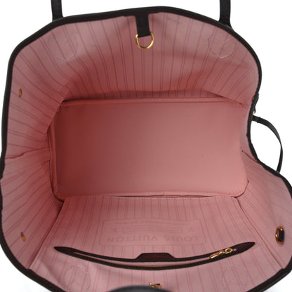 Louis Vuitton Damier Ebene Neo Neverfull MM Rose Ballerine 5 of 10
