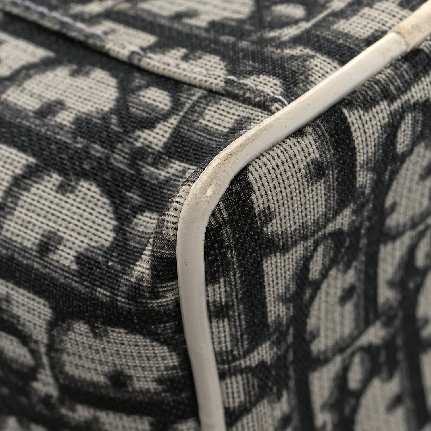 Christian Dior Monogram Vanity Case Black White 7 of 15