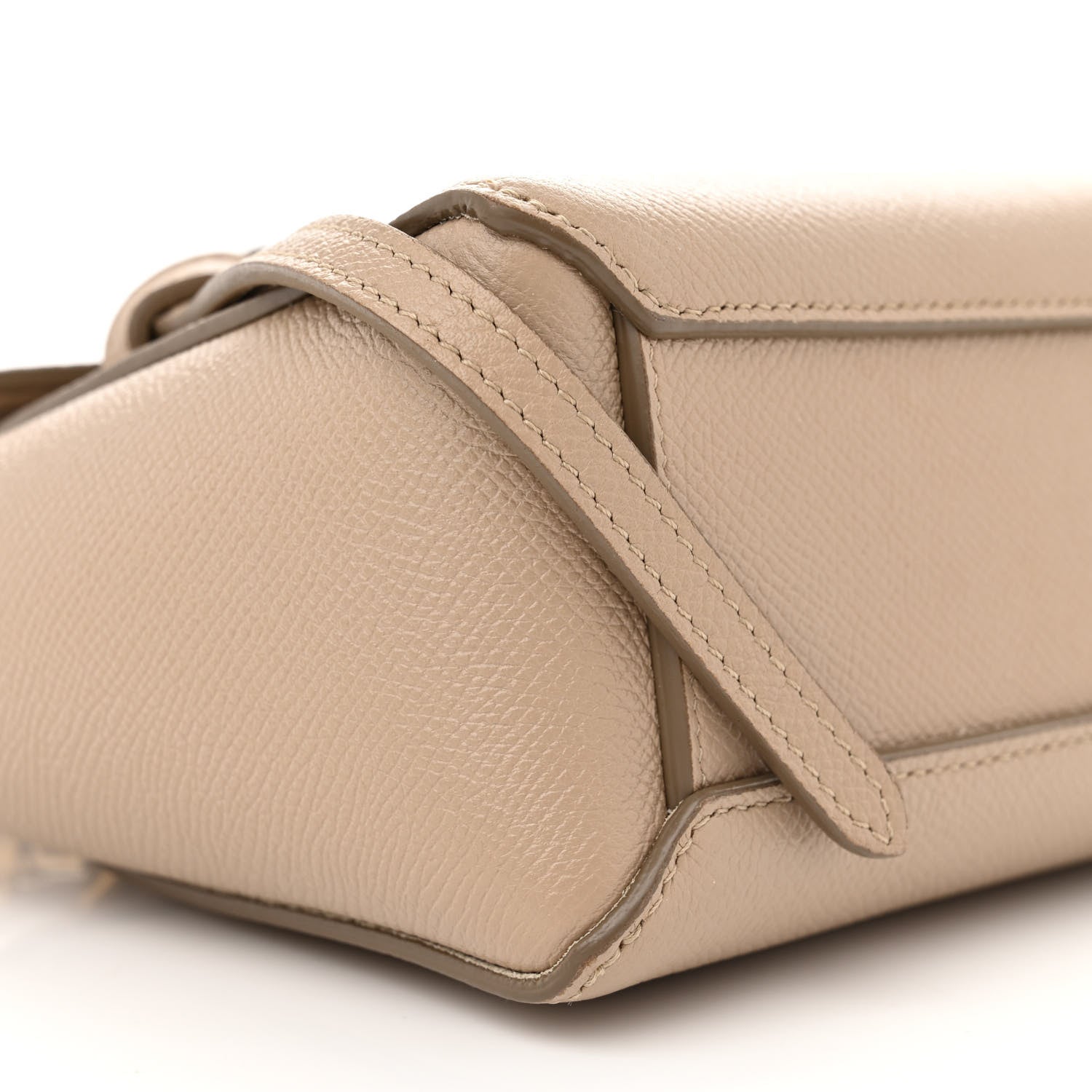 Celine Grained Calfskin Pico Belt Bag Light Taupe 8 of 9