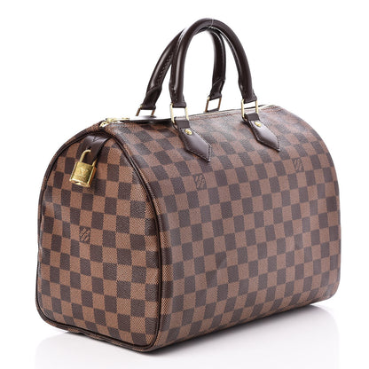 Louis Vuitton Damier Ebene Speedy 30 3 of 8