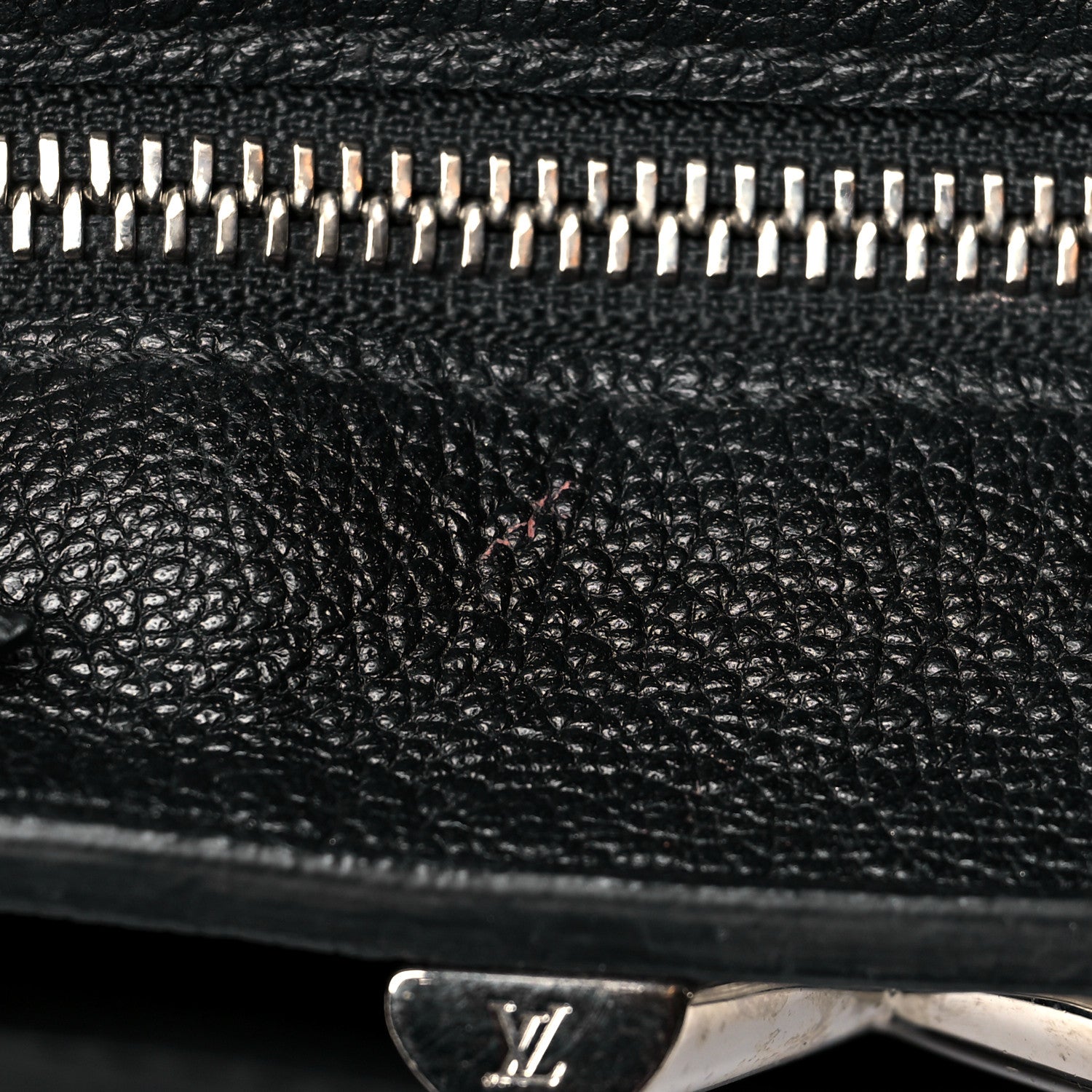 Louis Vuitton Monogram Cuir Plume Very Zipped Tote Black 11 of 12