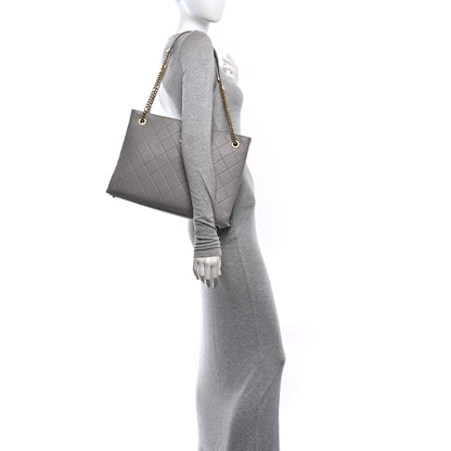 Chanel Caviar Quilted Large Classic Shopping Tote Grey 2 of 14