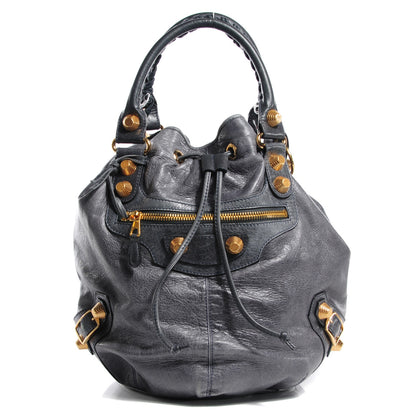 Balenciaga Agneau Giant 21 Pompon Anthracite 1 of 12