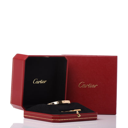 Cartier 18K Yellow Gold LOVE Bracelet 16 7 of 7