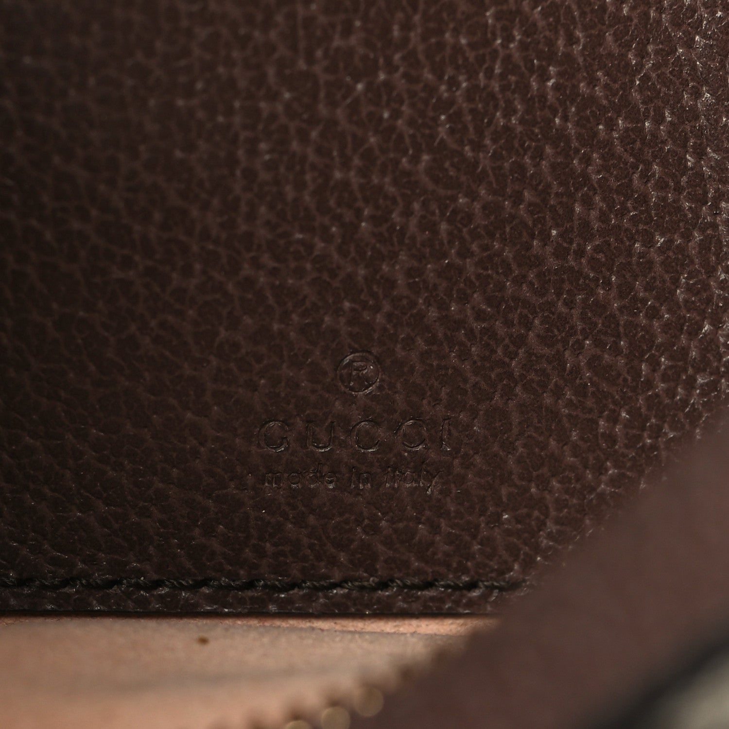 Gucci GG Supreme Monogram Textured Calfskin Web Mini Ophidia Half Moon Hobo Beige Ebony New Acero 6 of 9