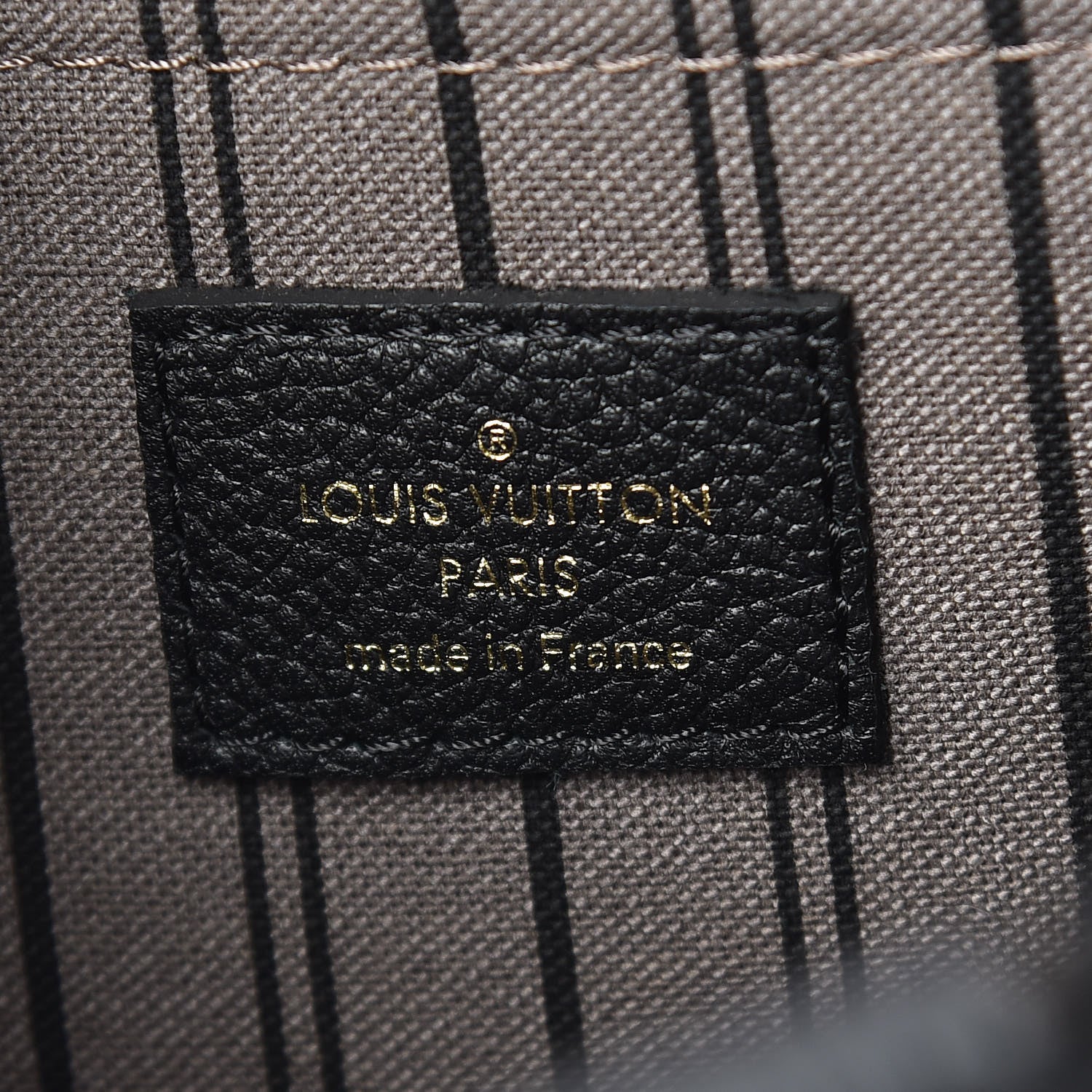 Louis Vuitton Empreinte Mazarine MM Black 6 of 9