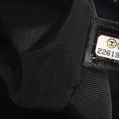 Chanel Calfskin Chevron Quilted Large Urban Spirit Backpack Black 7 of 8